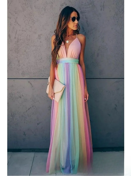 Robe d'été femme évasée et légère