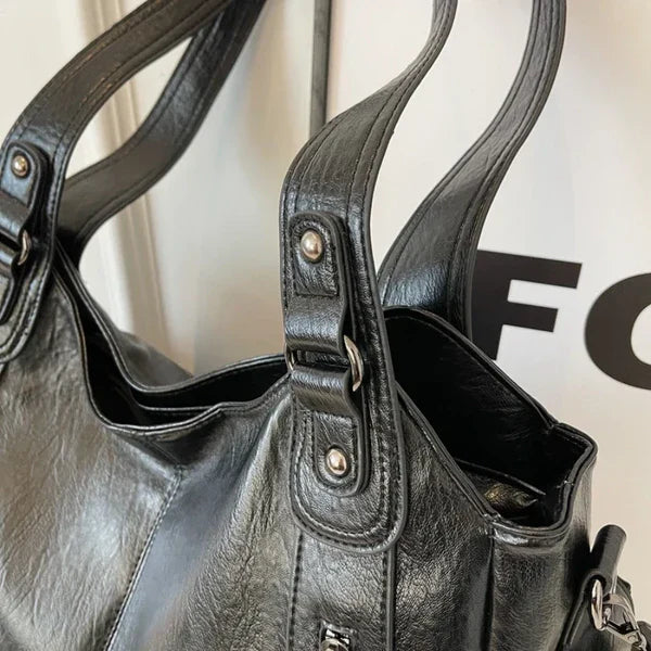 Sac cabas élégant imitation cuir pour femme