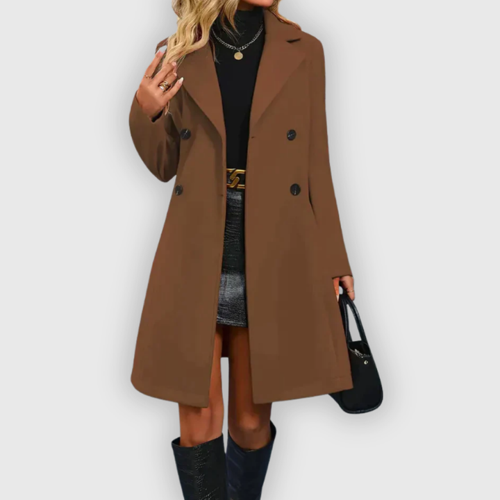Veste à Double Boutonnage Femme