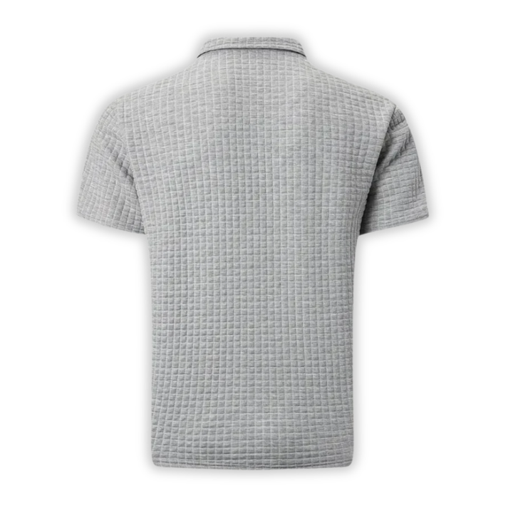 Polo décontracté à motifs pour homme