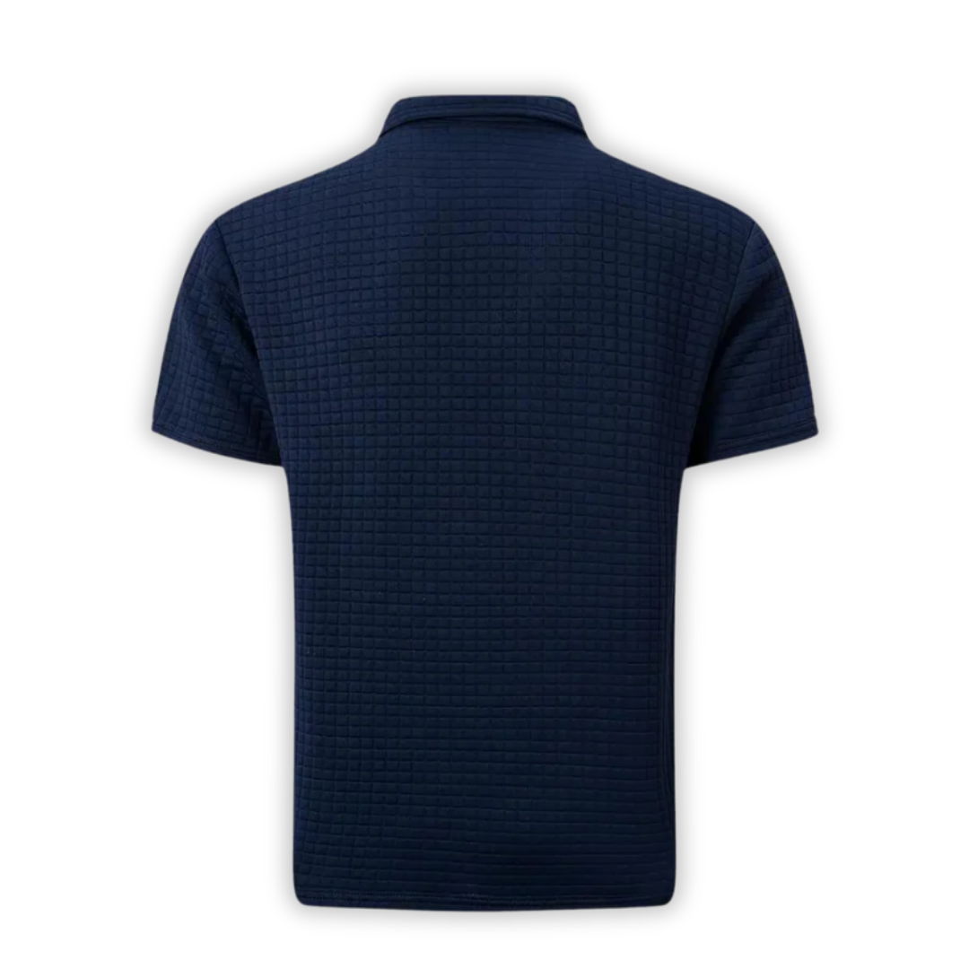 Polo décontracté à motifs pour homme