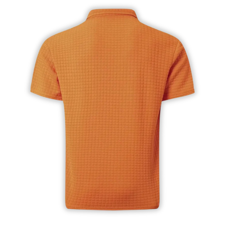 Polo décontracté à motifs pour homme