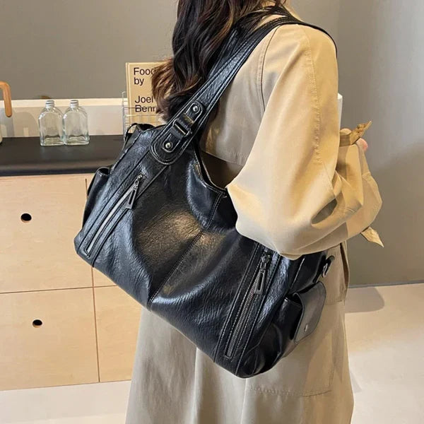 Sac cabas élégant imitation cuir pour femme