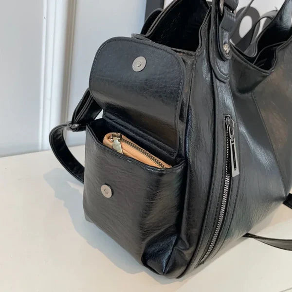 Sac cabas élégant imitation cuir pour femme