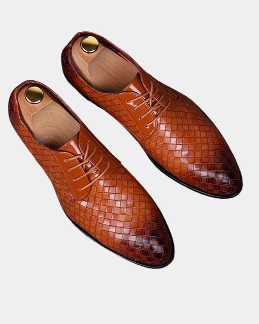 Chaussures élégantes au style tressé pour homme