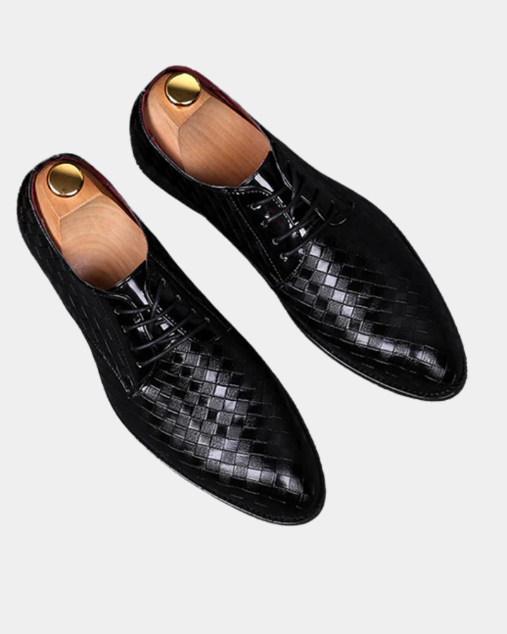 Chaussures élégantes au style tressé pour homme