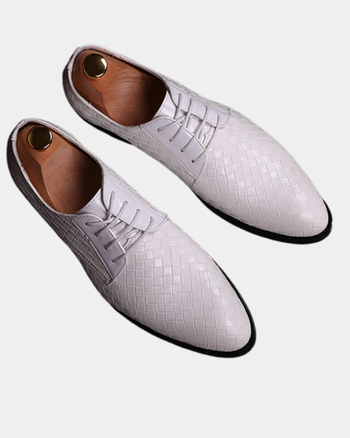 Chaussures élégantes au style tressé pour homme