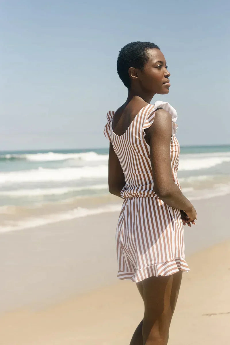 Maillot de bain élégant avec soutien-gorge intégré