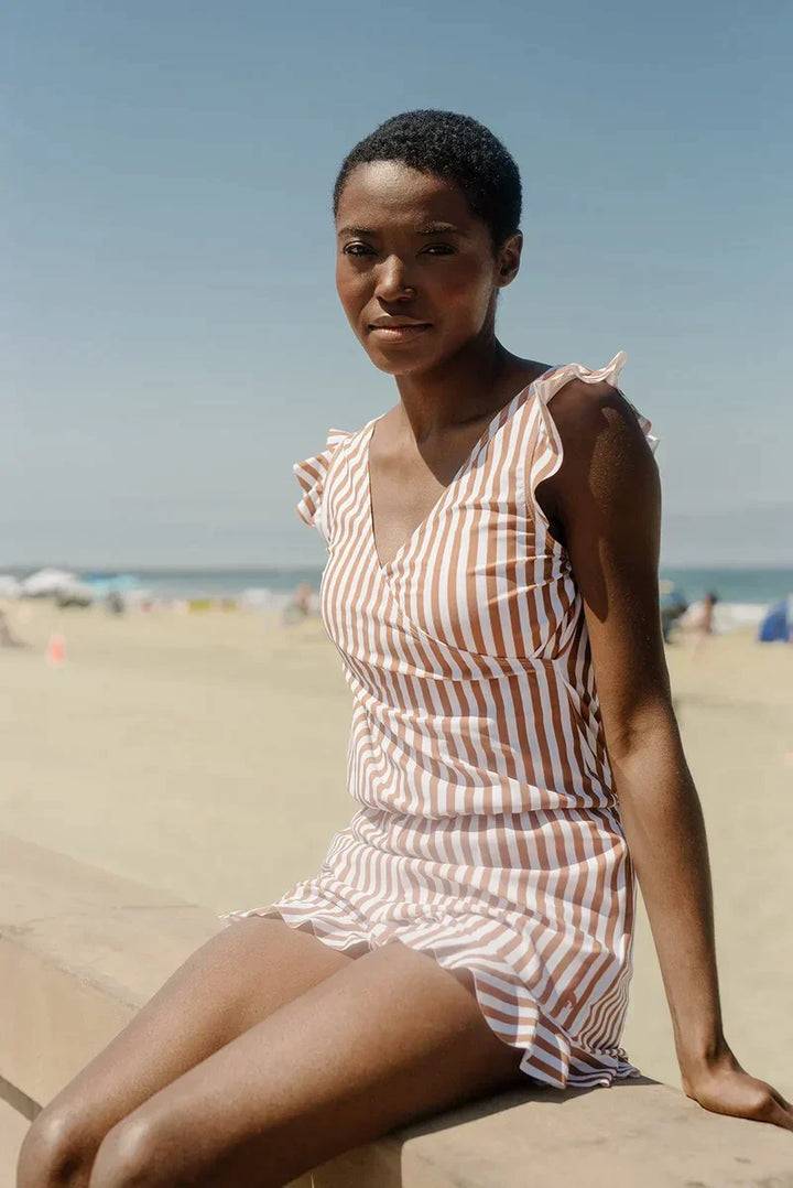 Maillot de bain élégant avec soutien-gorge intégré