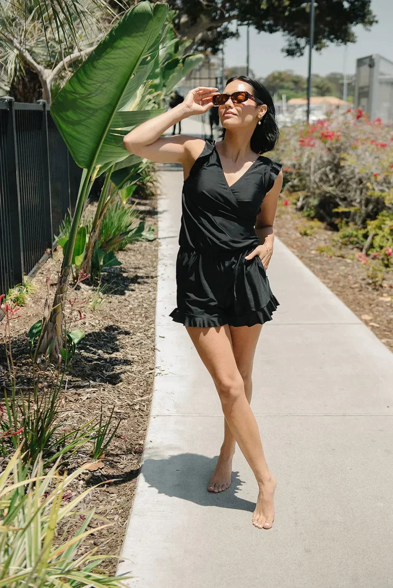 Maillot de bain élégant avec soutien-gorge intégré
