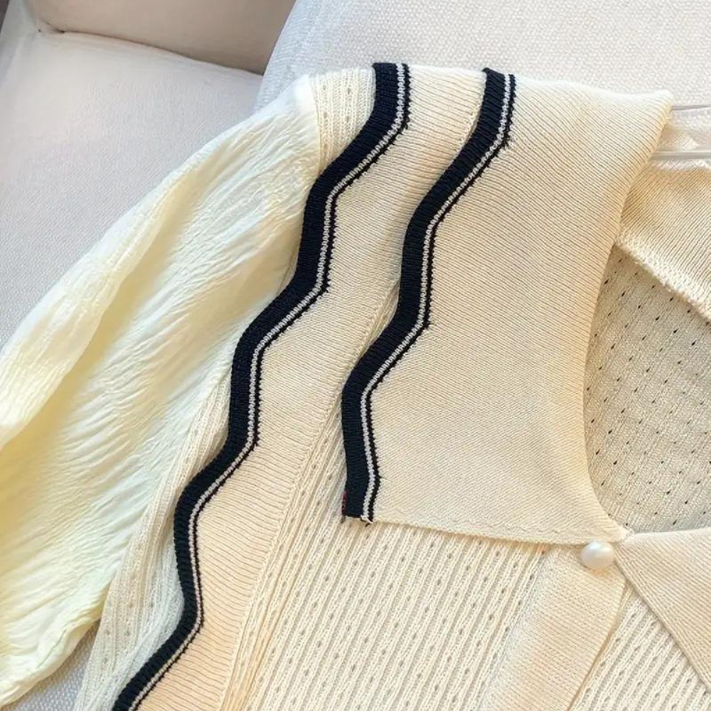 Haut à manches longues stylé pour femme