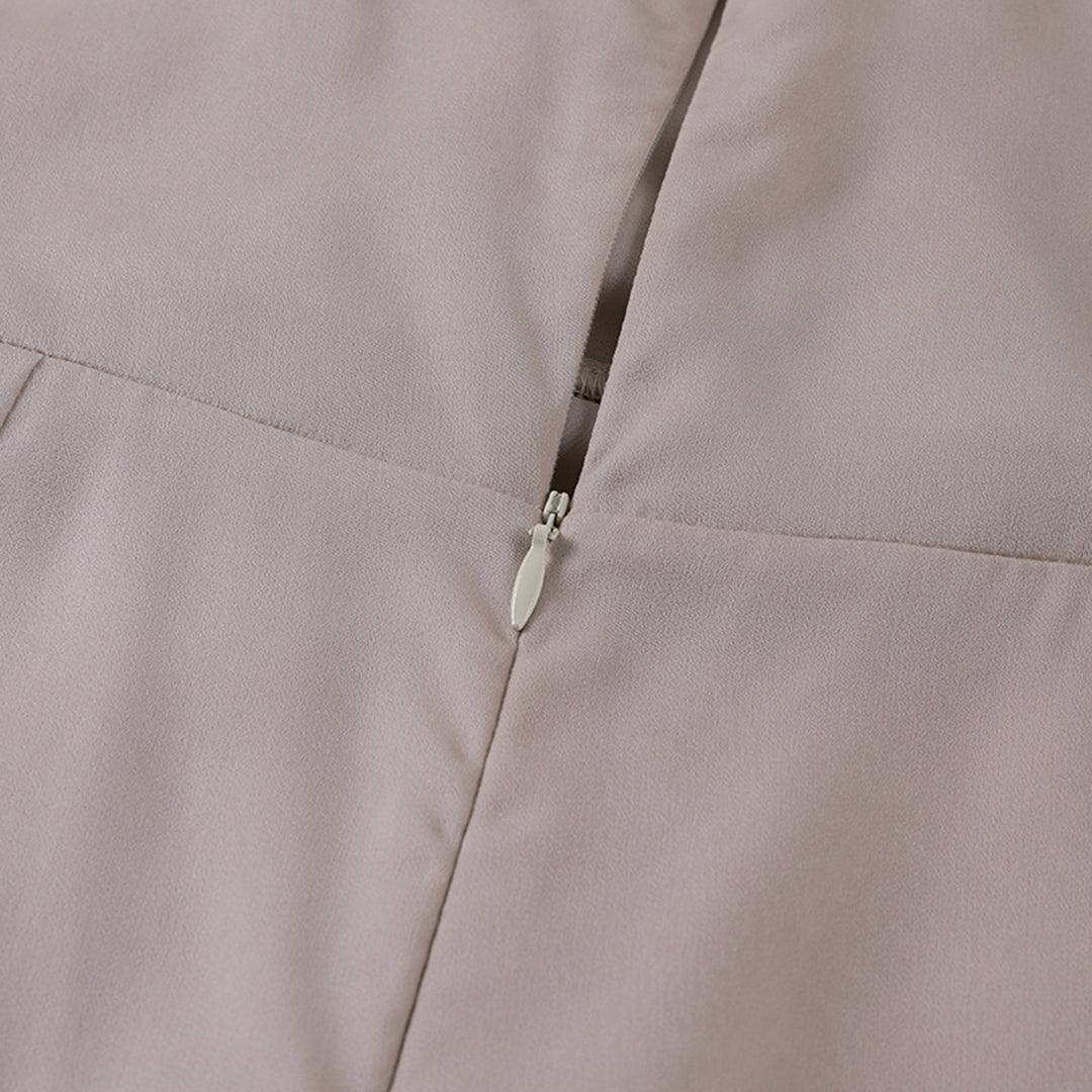 Robe maxi élégante avec fente pour femme