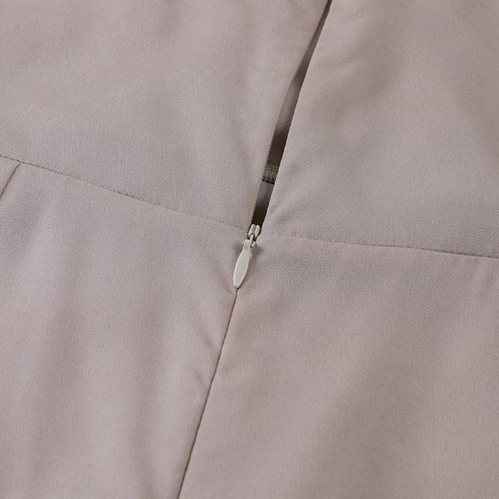 Robe maxi élégante avec fente pour femme
