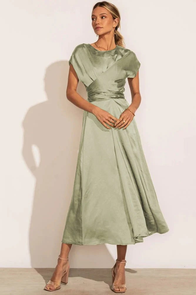 Robe maxi élégante classique femme