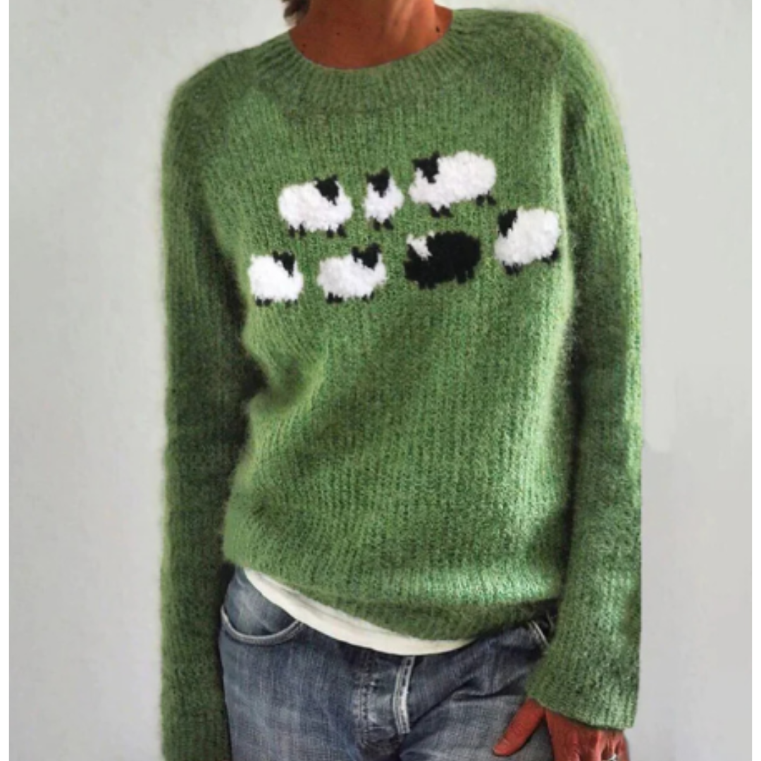 Pull Femme Hiver Tricoté