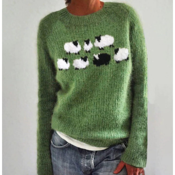 Pull Femme Hiver Tricoté
