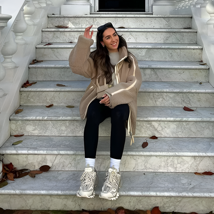 Veste épaisse et chaude d'hiver pour femme