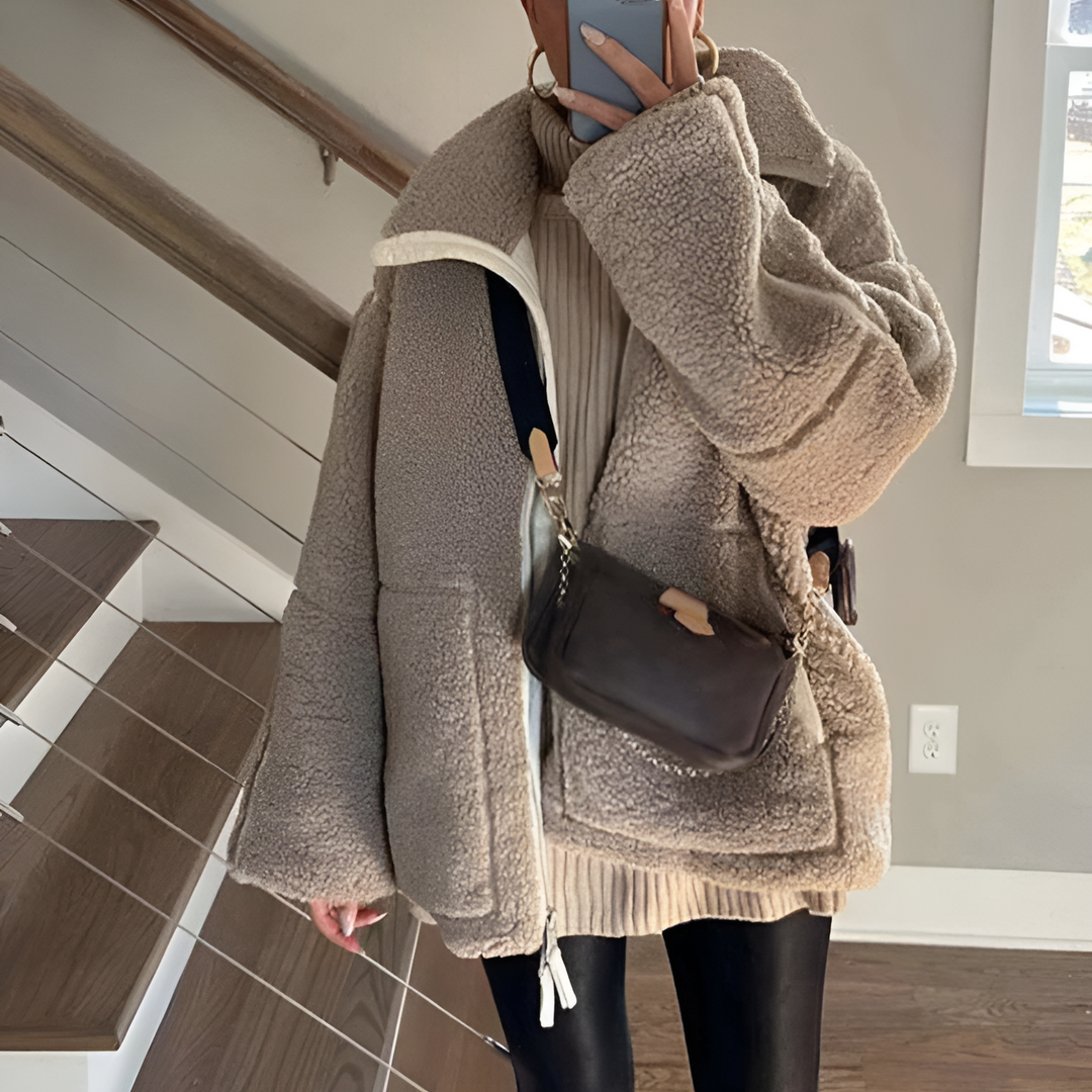 Veste épaisse et chaude d'hiver pour femme
