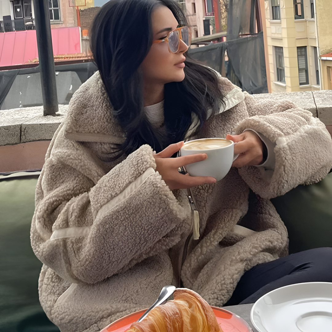 Veste épaisse et chaude d'hiver pour femme