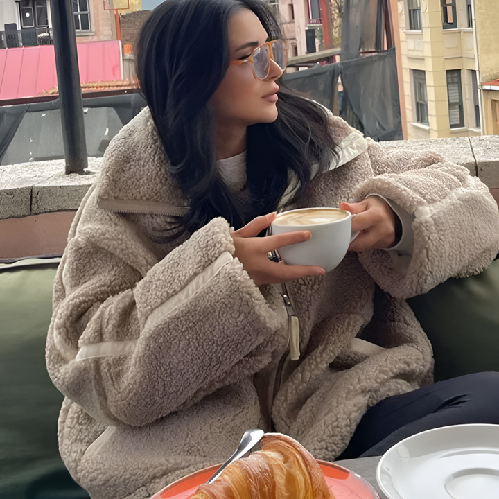 Veste épaisse et chaude d'hiver pour femme