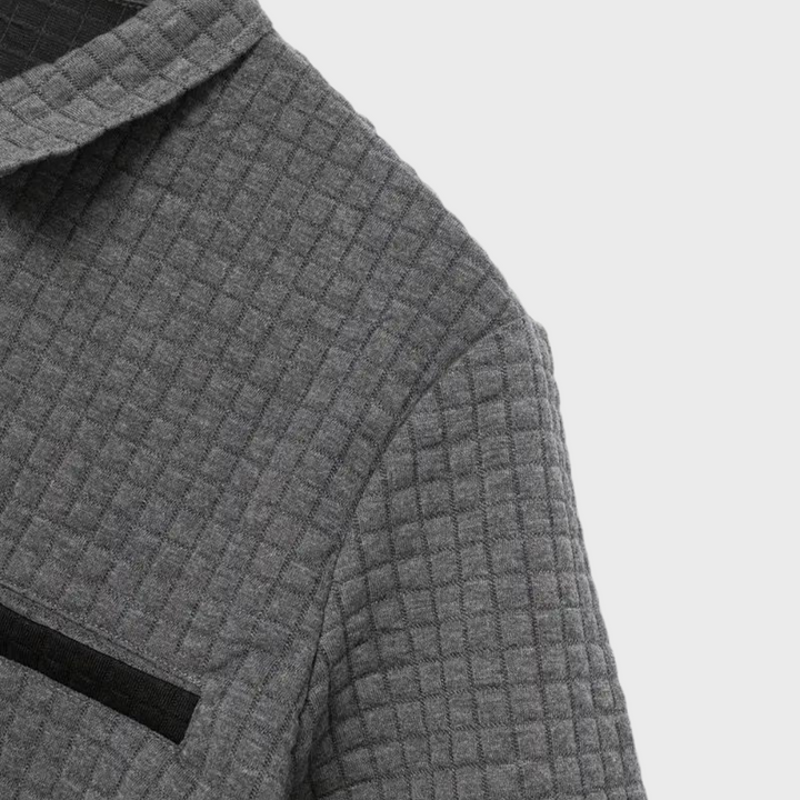 Polo décontracté à motifs pour homme