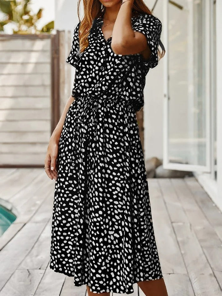 Robe Midi d’Été Femme