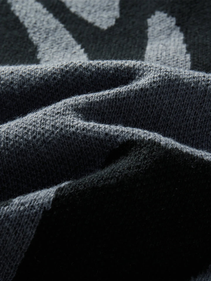 Pull à motifs décontracté pour homme