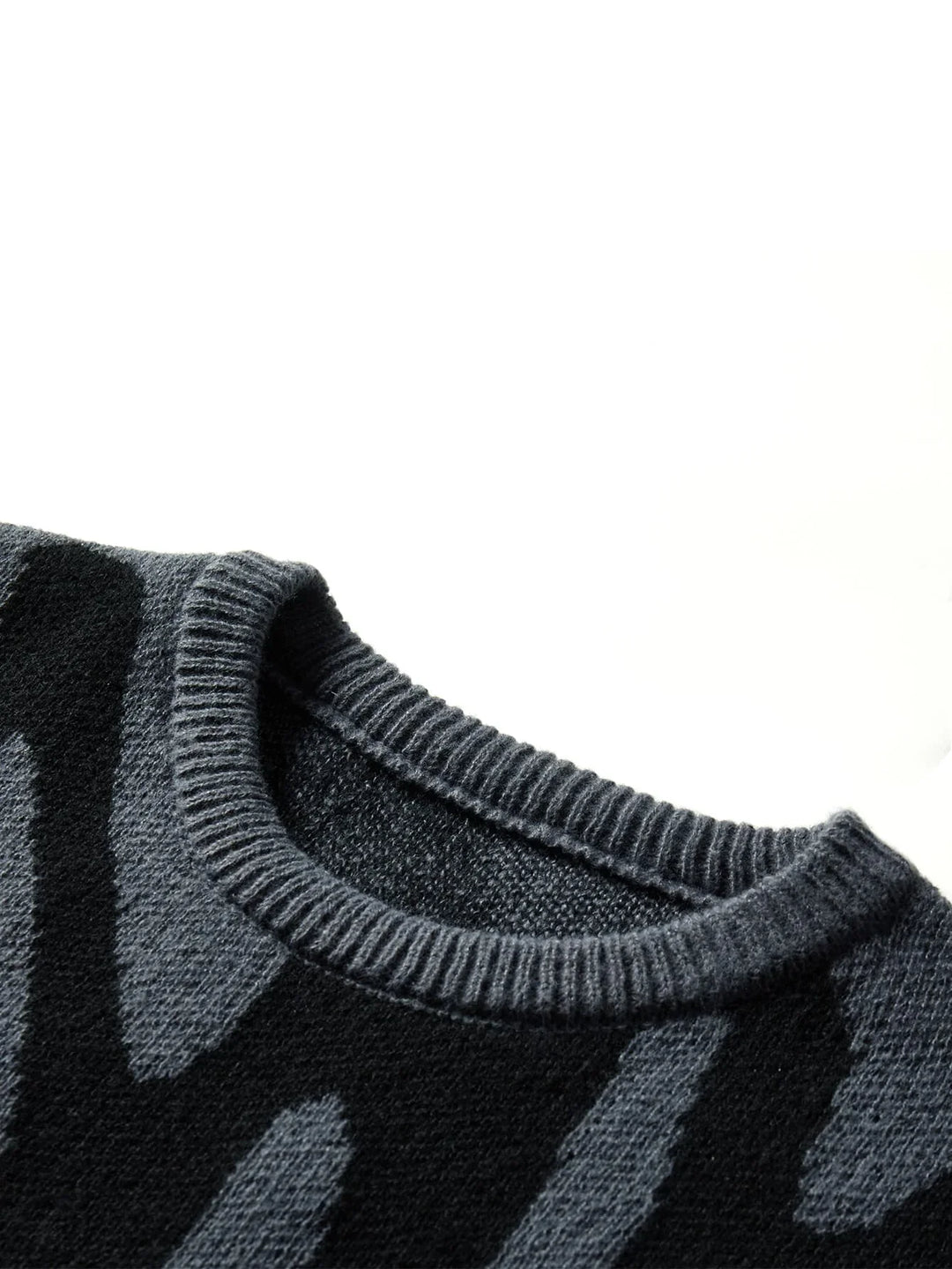 Pull à motifs décontracté pour homme