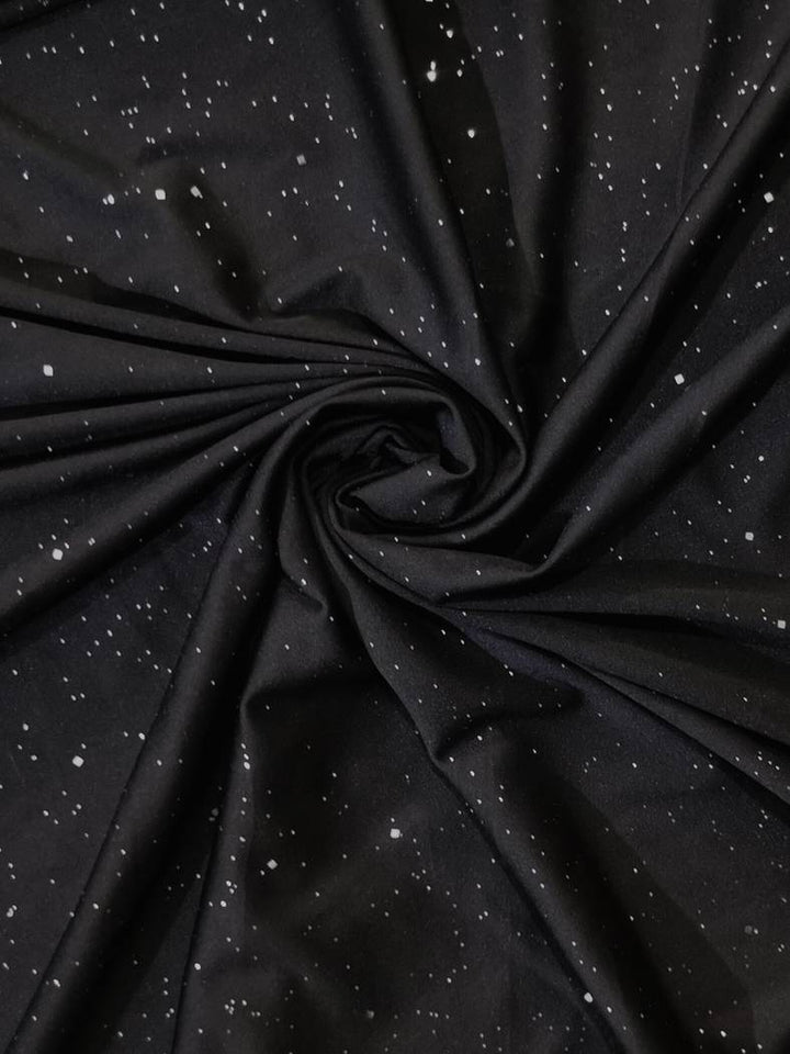 Pantalon évasé femme avec effet pailleté