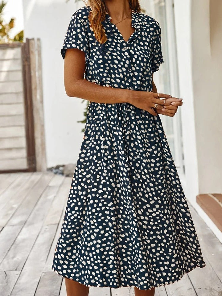 Robe midi décontractée pour femme