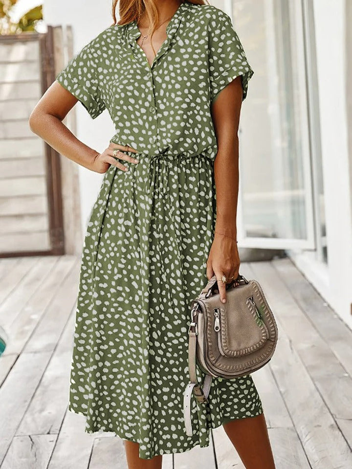 Robe midi décontractée pour femme