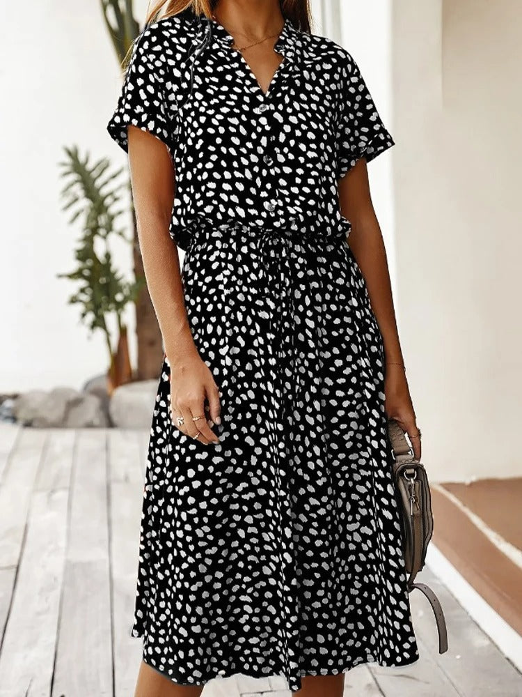 Robe midi décontractée pour femme