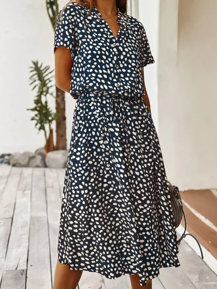 Robe Midi d’Été Femme