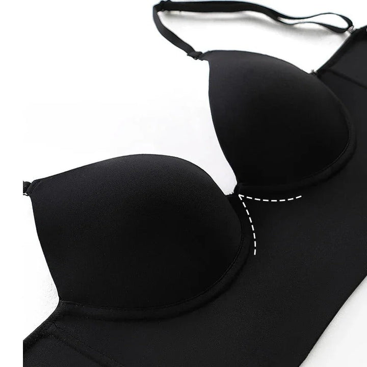 Soutien-gorge push-up dos nu femme
