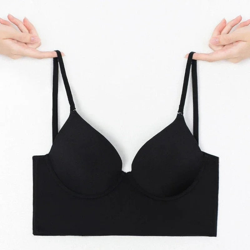 Soutien-gorge push-up dos nu femme
