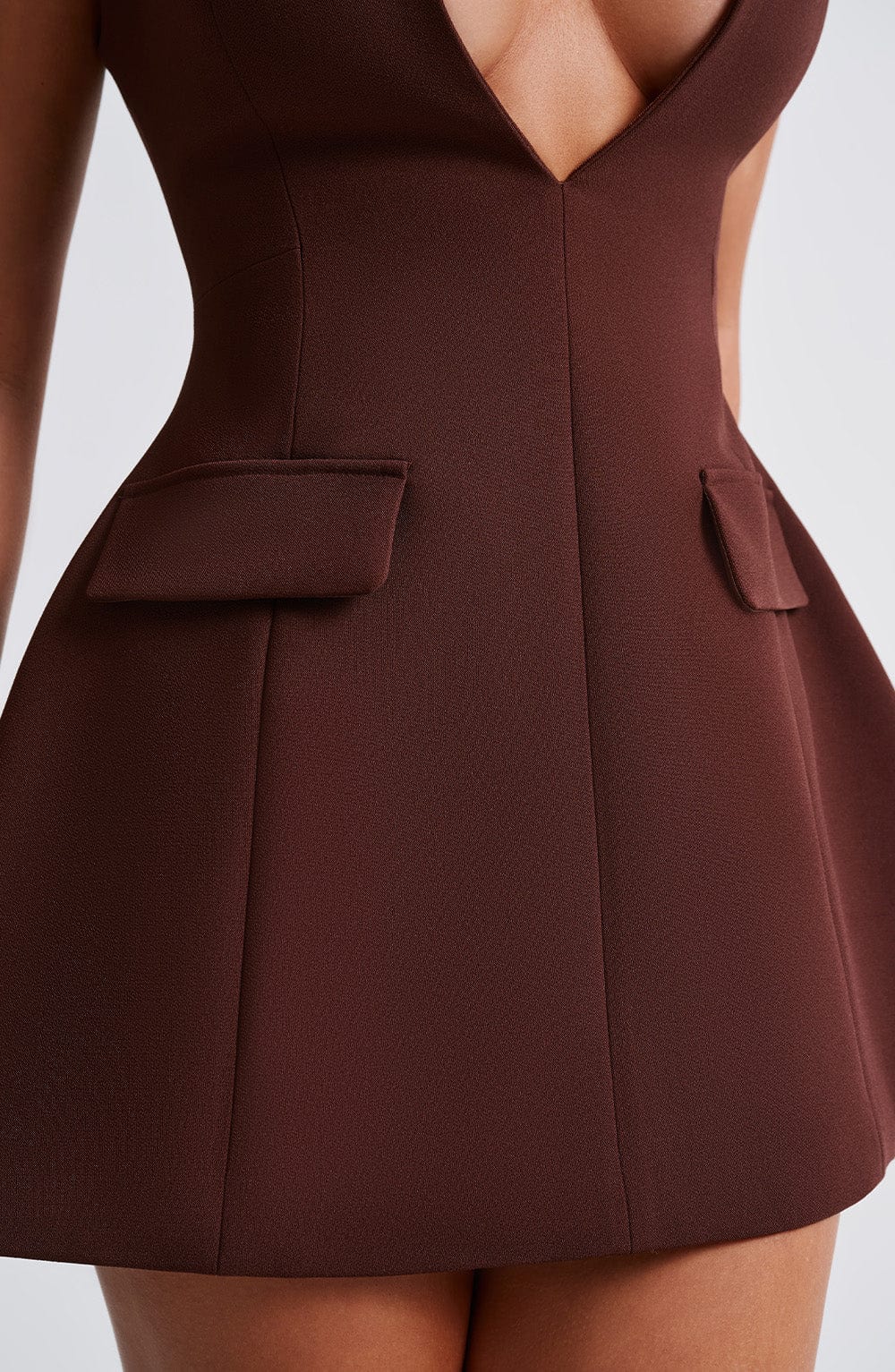 Robe courte à manches courtes femme